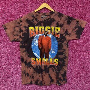 Biggie Smalls World The King of New York Rap Tie Dye L